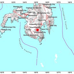 Magnitude 5.5 earthquake jolts Davao del Sur