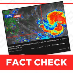 There is no Super Typhoon Gardo that has entered the PH Area of Responsibility