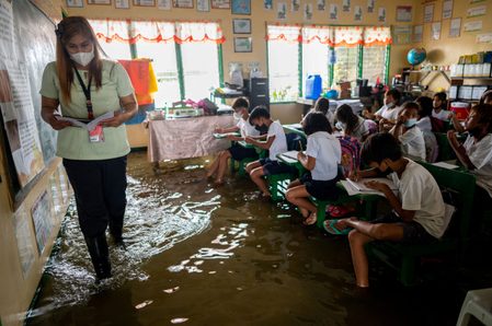 Tales of school opening: In-person classes, classroom shortage, flooded areas