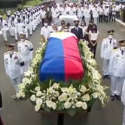 Former president Fidel Ramos laid to rest