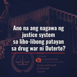 CHR: DOJ new probe of 50 drug war deaths ‘superfluous’