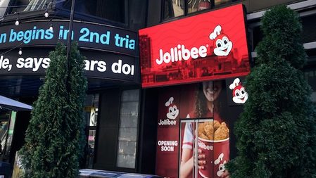 LOOK: Jollibee is now at heart of Times Square