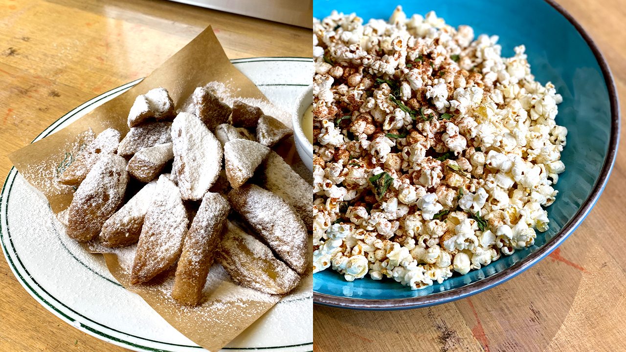 [Kitchen 143] Movie night munchies – including sinigang-flavored popcorn!