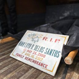 Kian delos Santos’ body exhumed 5 years after death