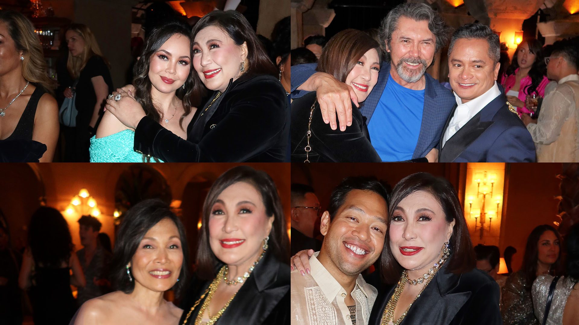 Sharon Cuneta stirs excitement among Fil-Am stars at ‘Easter Sunday’ premiere bash
