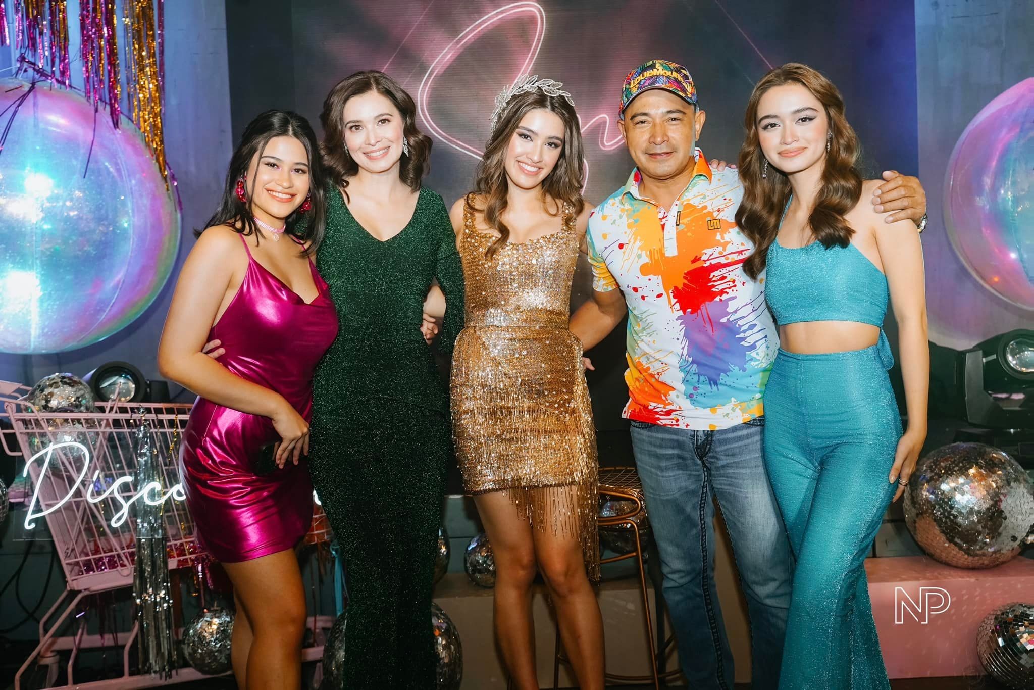 LOOK: Exes Sunshine Cruz, Cesar Montano at daughter Sam’s debut 
