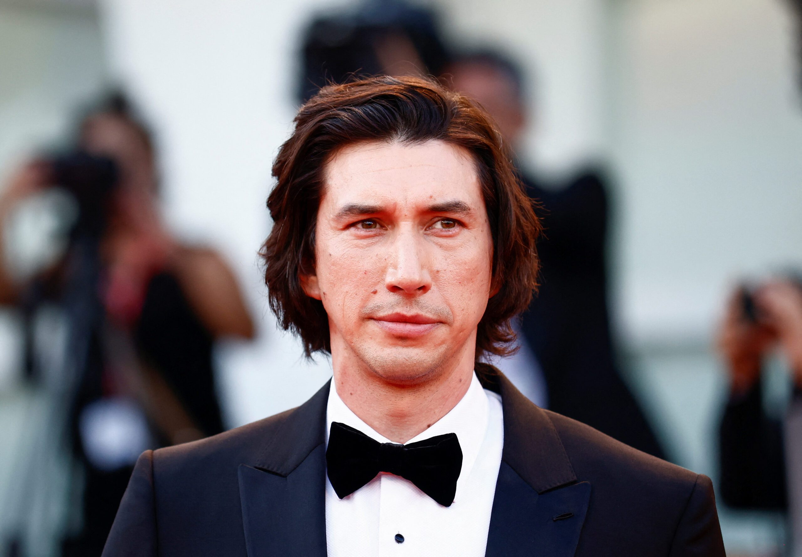 Adam Driver likes what he sees as he gets plump for Venice film