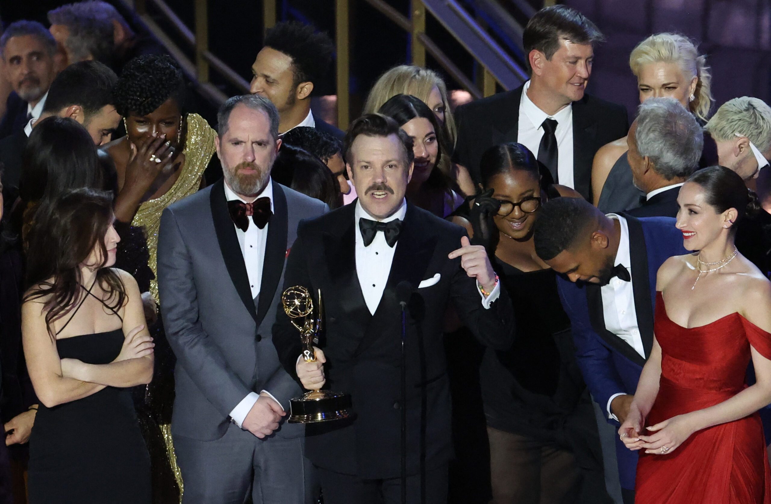 ‘Succession,’ ‘Ted Lasso’ win top awards at the Emmys