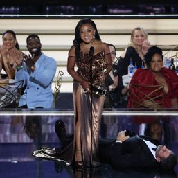 Quinta Brunson helps broadcast breakthrough at TV’s Emmy awards