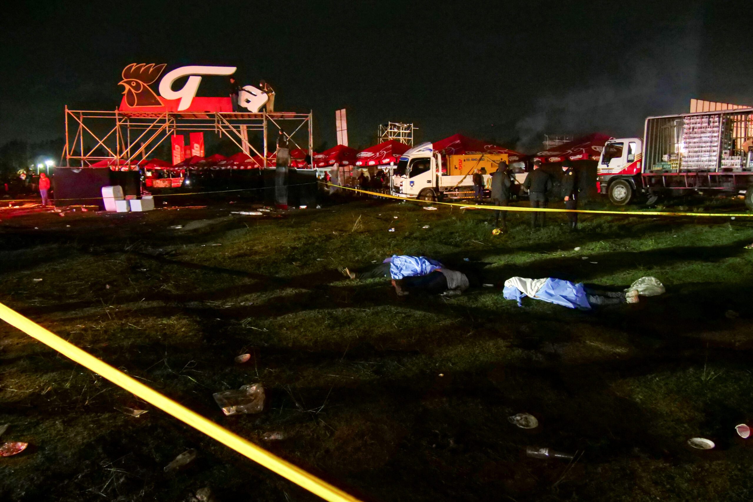 Stampede at music festival kills at least 9 people, including 2 children