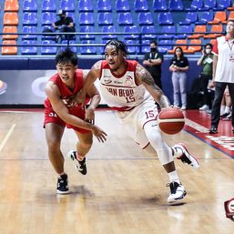 San Beda bounces back with 29-point mauling of EAC; Stags deny Chiefs rally