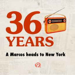 36 Years: A Marcos heads to New York