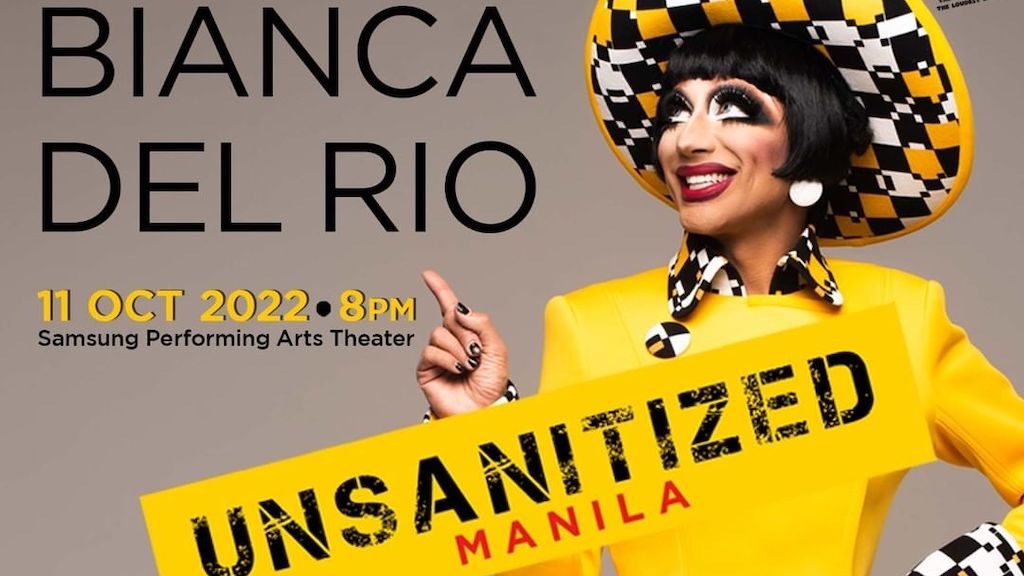 Bianca del Rio sets date for Manila show