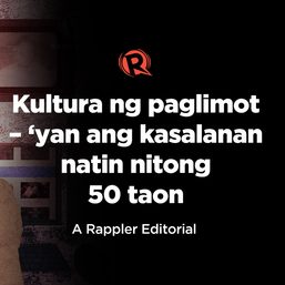 Marcos, Imbento, Bistado: Naghirap ang mga Filipino sa ilalim ni Marcos