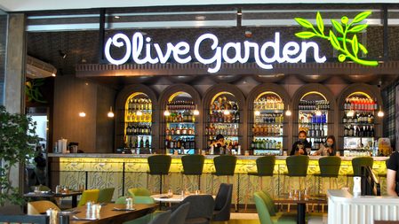 Menu, prices: Olive Garden in Metro Manila