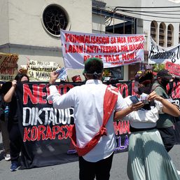 Activists take to the streets as PH remembers 50th year of Martial Law declaration