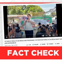 FALSE: Jobless rate went down to 20% during Duterte’s term