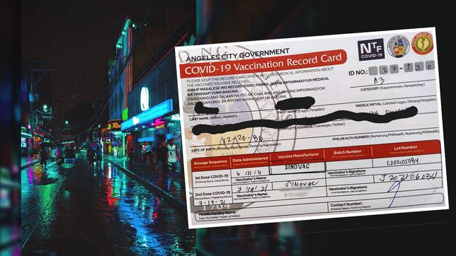 Genuine forms, fake info: How Angeles City uncovered a vaccination card scam