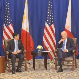Marcos, Biden discuss tensions in South China Sea