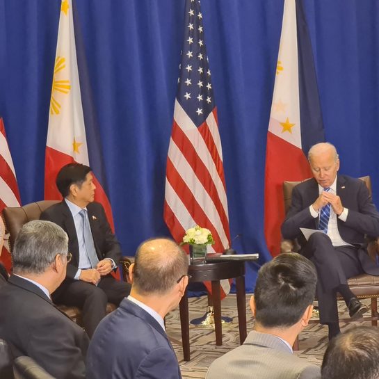 Angeles claims – falsely – that Marcos is Biden’s only bilateral meeting