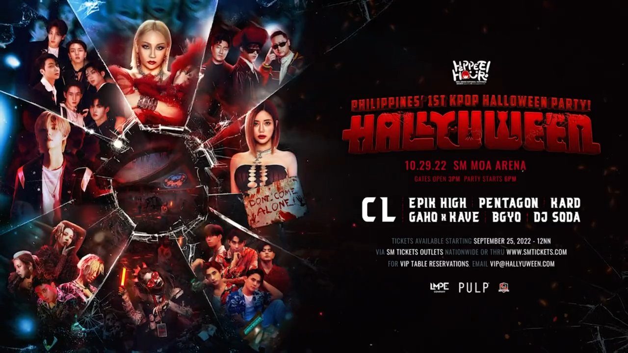 CL, Epik High, KARD, PENTAGON, and more to headline ‘Hallyuween 2022’ in Manila 