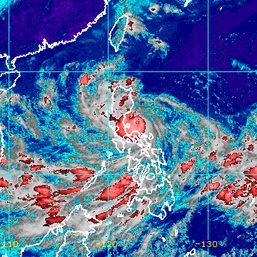 Typhoon Inday starts inching away from Philippines