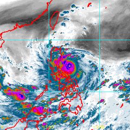 Tropical Depression Agaton slightly intensifies