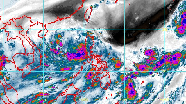 Typhoon Karding emerges over Zambales’ coastal waters after lashing Central Luzon