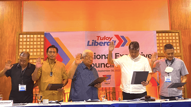 Liberal Party elects new set of officers; Edcel Lagman takes helm