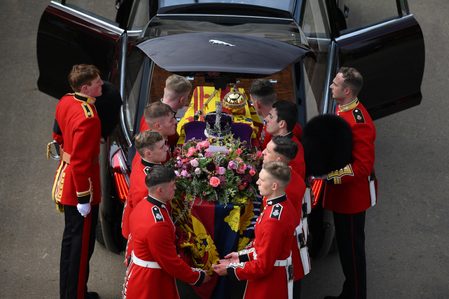 Life goes on in Britain after the queen is buried