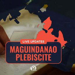 8-hour Maguindanao plebiscite begins