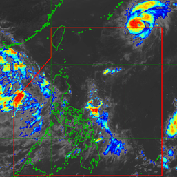 Low pressure area outside PAR develops into tropical depression
