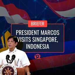 What you need to know about President Marcos’ visit to Indonesia, Singapore