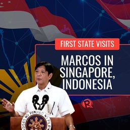 Rappler Recap: Marcos’ first state visits to Indonesia, Singapore