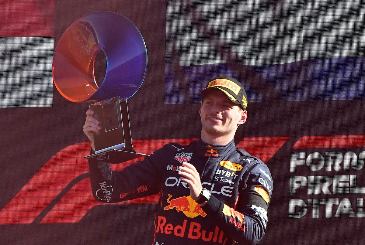 Verstappen wins Italian Grand Prix after safety car finish
