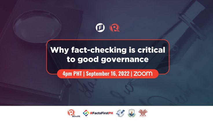 Join MovePH’s webinar on September 16: Why fact-checking is critical to good governance