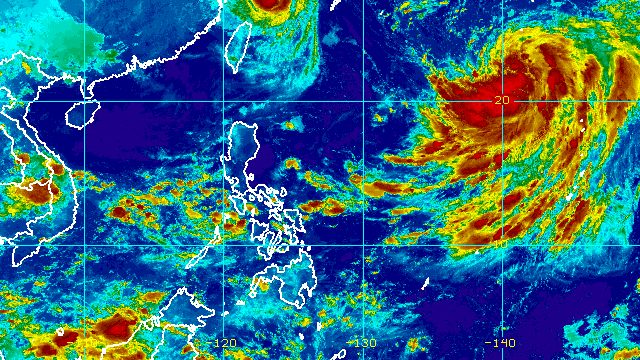 Tropical depression outside PAR intensifies into Tropical Storm Nanmadol