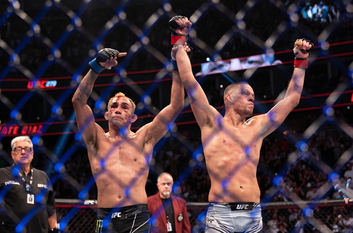Nate Diaz submits Tony Ferguson to end UFC tenure with a win