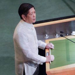 50 years after Marcos’ Martial Law declaration, son enters international stage