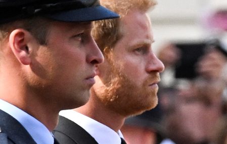 Prince William says walking behind queen’s coffin brought back memories