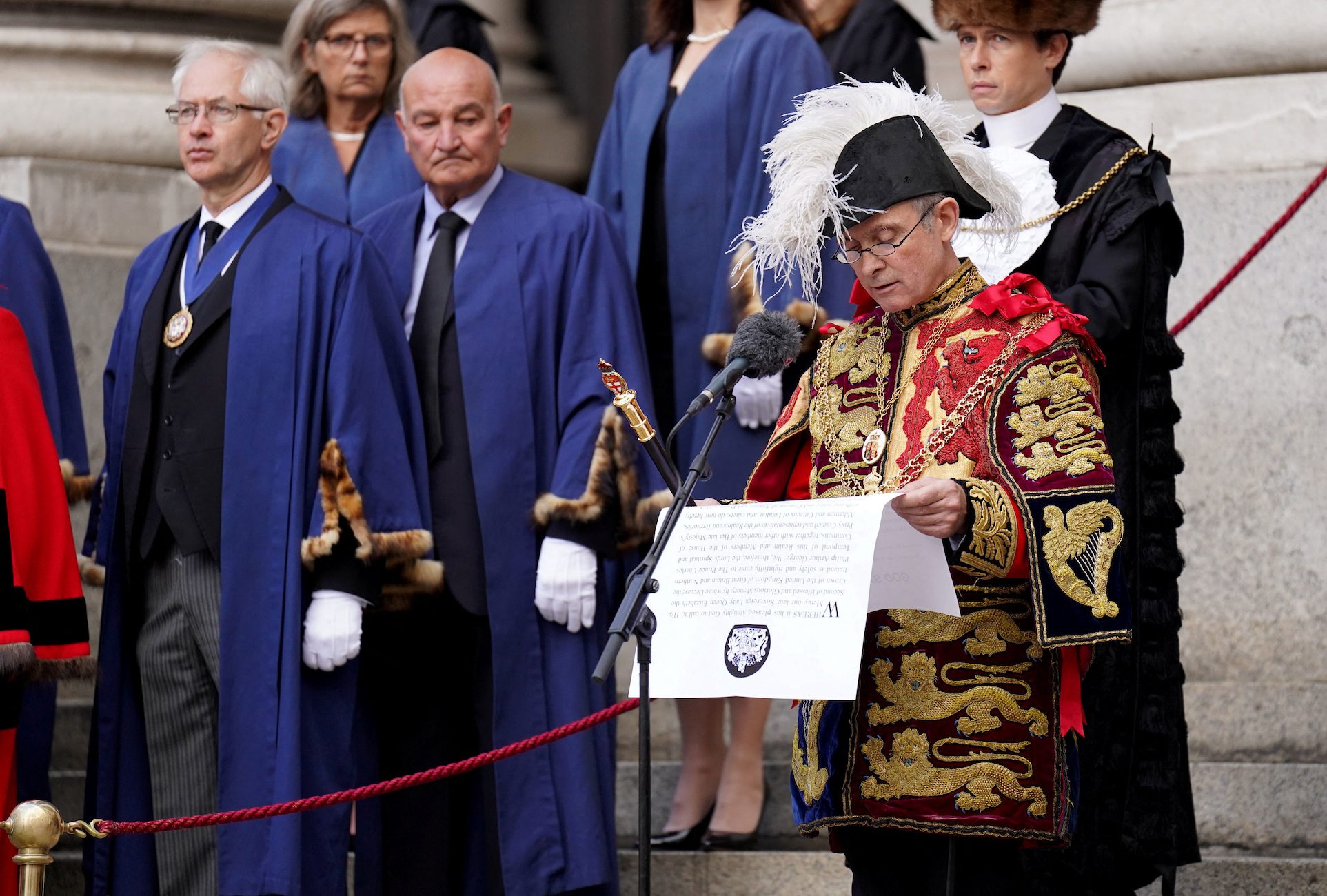 IN PHOTOS: King Charles proclaimed Britain’s new monarch