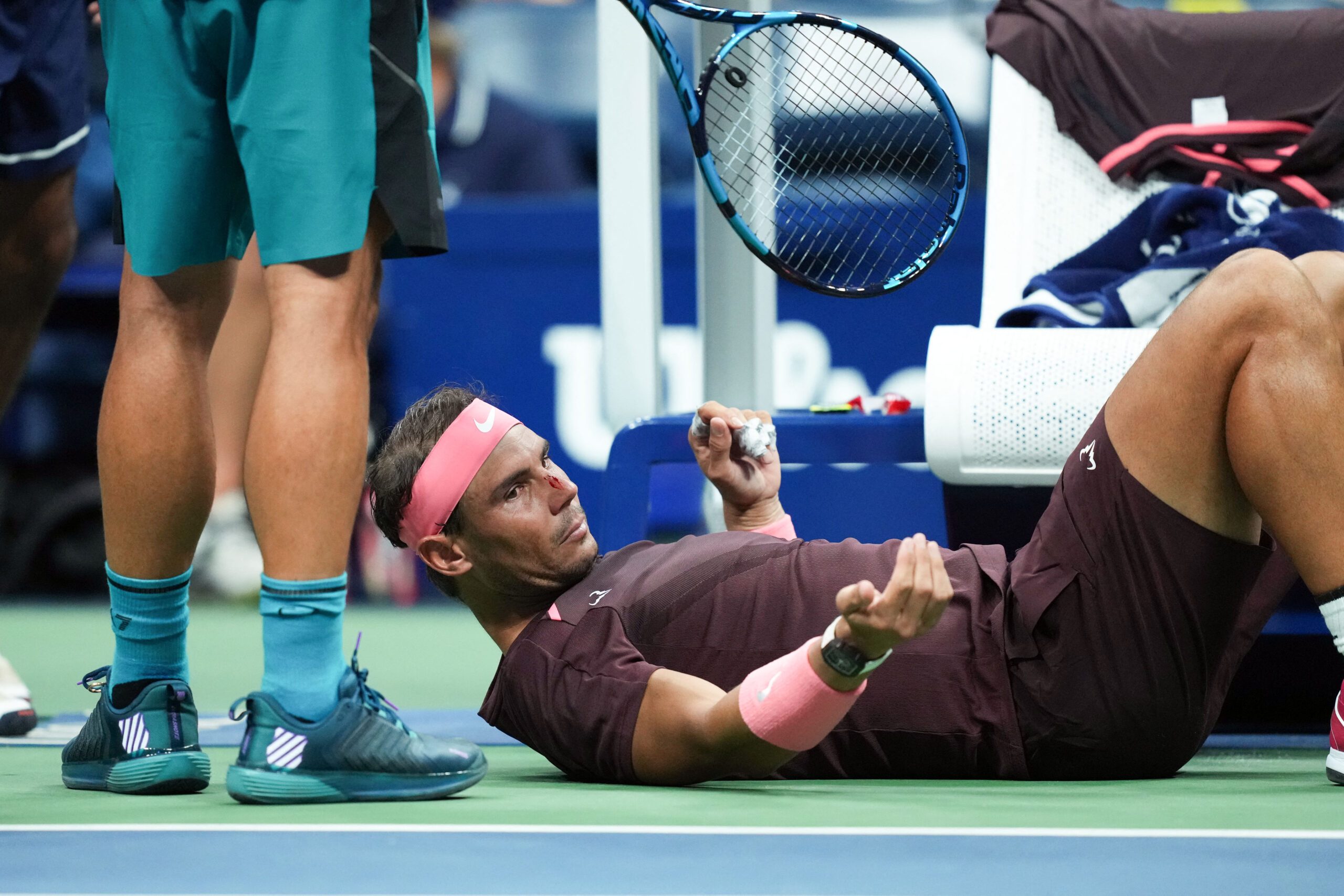 Nadal wins ugly US Open match against Fognini