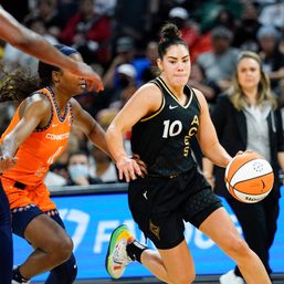 Aces hold off Sun to take Game 1 of WNBA Finals