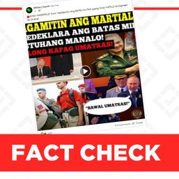 We don’t owe to Martial Law 50 years of freedom from the communist insurgency