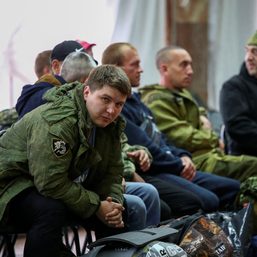 Ukraine leader promises victory during frontline town visit as Russia digs in