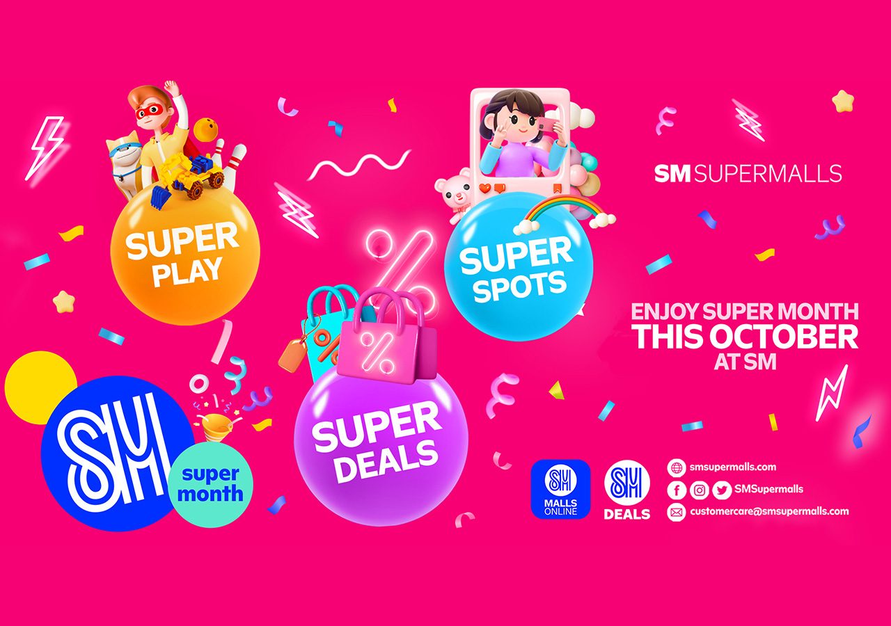 SM Supermalls introduces Super Month specials for October