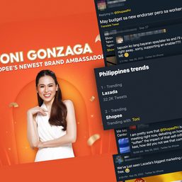 Netizens say goodbye to Shopee after site gets Toni Gonzaga as newest endorser