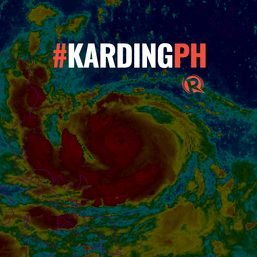 Karding now a severe tropical storm; Signal No. 2 up