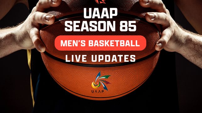 LIVE UPDATES: UAAP Season 85 men’s basketball games – October 2
