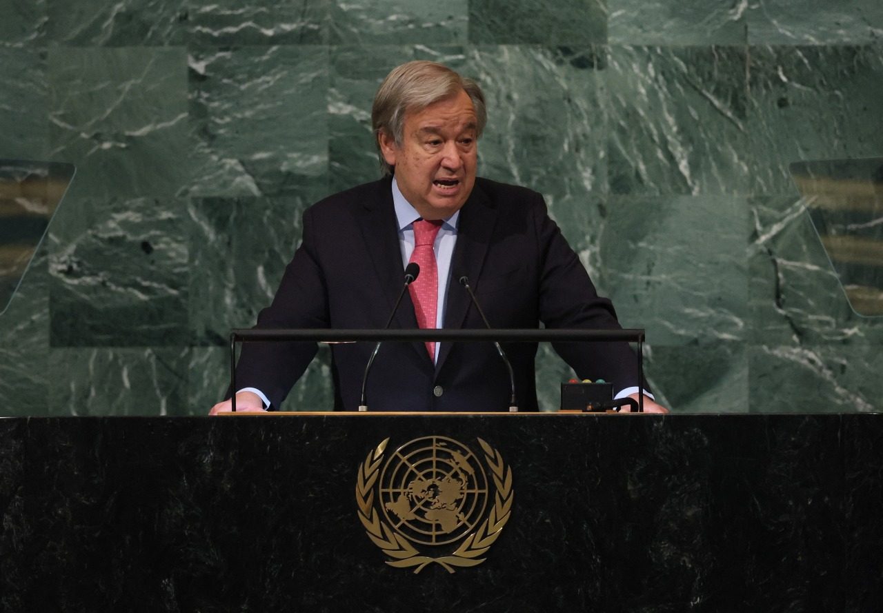 For 2023, UN chief amplifies warnings on Ukraine, climate